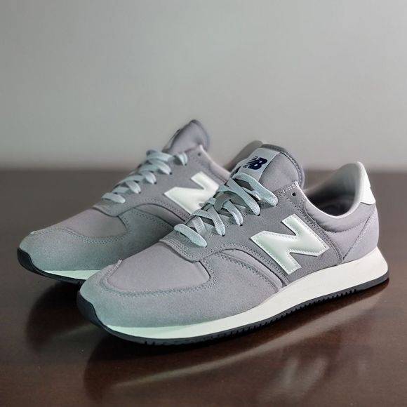 New Balance 420 Grey Sea Salt Men's Shoes Size 10 Leather Suede 550 574 990 992 - Picture 8 of 15